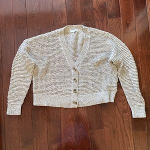 Madewell Cream Knit Cardigan